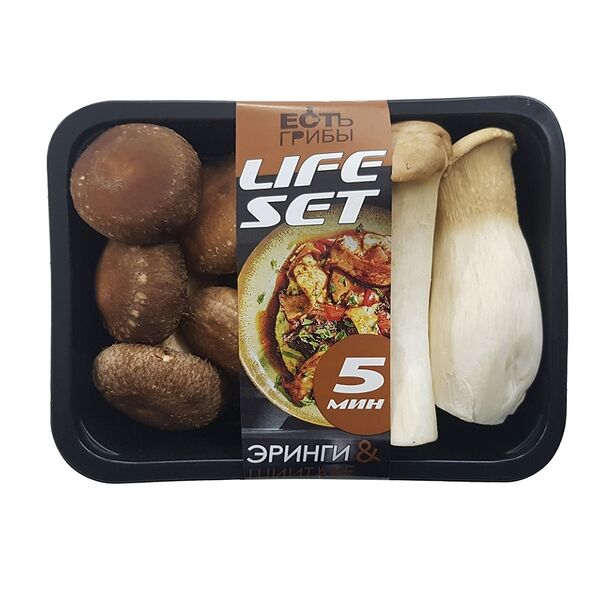 Грибы эринги и шиитаке Есть грибы Life Set 150 г