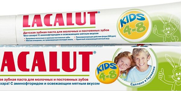 Зубная паста Lacalut Kids детская 50мл