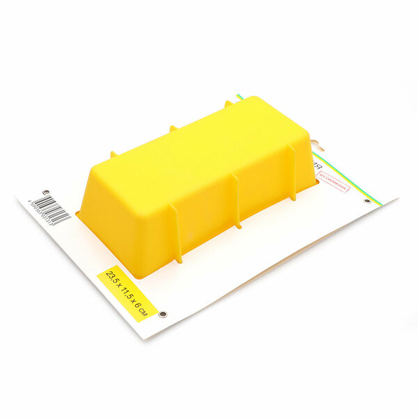 Форма для выпечки Каждый день силиконовая, 23,5х11,5х6 см