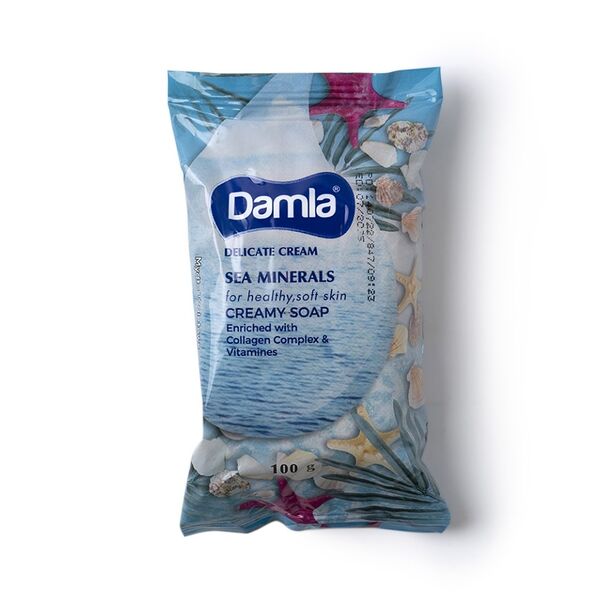 Мыло Damla Delicate cream морские минералы 100г, Турция