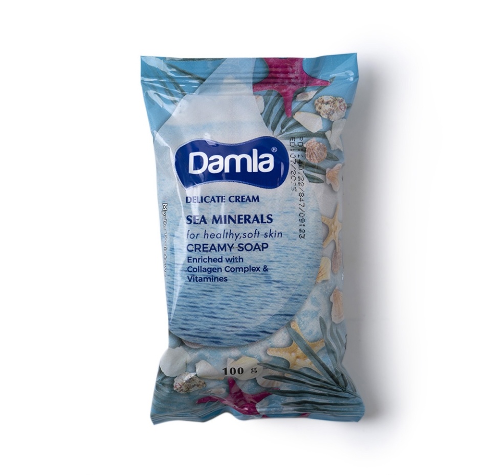 

Мыло Damla Delicate cream морские минералы 100г, Турция