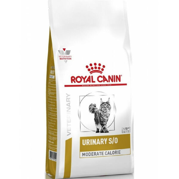 Сухой корм для кошек Royal Canin Urinary S/O Moderate Calorie, контроль веса при МКБ