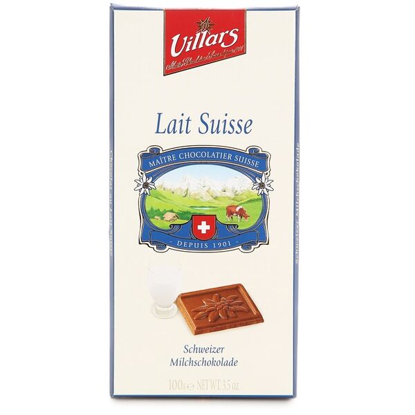 Шоколад молочный Villars Швейцарский