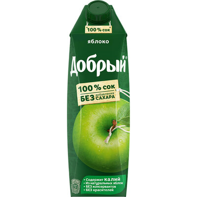 Сок Добрый яблочный