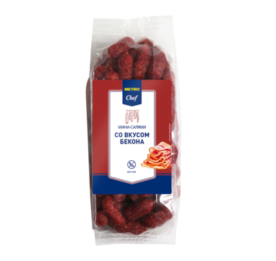 Мини салями Metro Chef с беконом