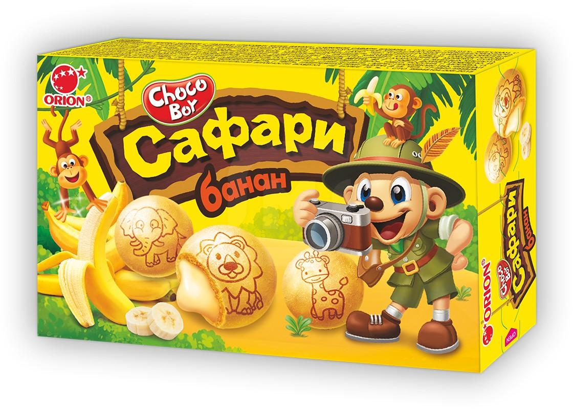 

Печенье Choco Boy Сафари банан