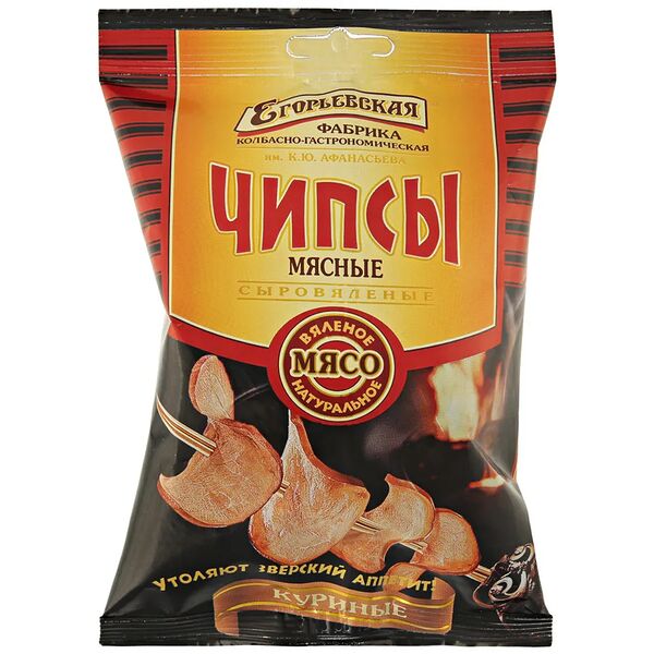 Чипсы мясные Егорьевская ФКГ из курицы