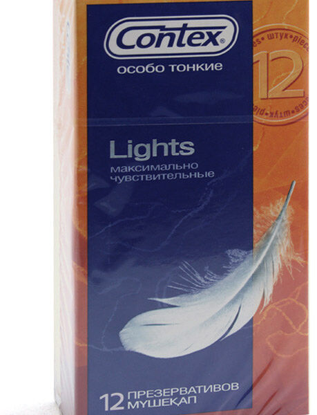 Contex презервативы Lights (особо тонкие) № 12 шт