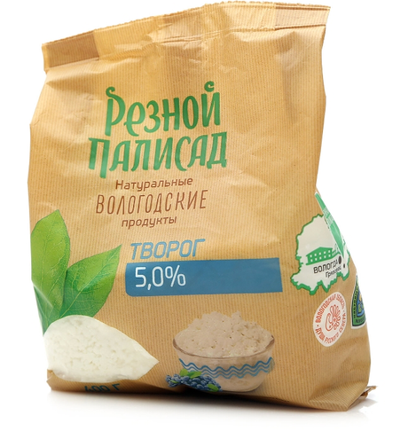 Творог рассыпчатый Резной Палисад 5%