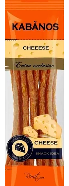 Колбаски сырокопчёные Ремит Kabanos с сыром