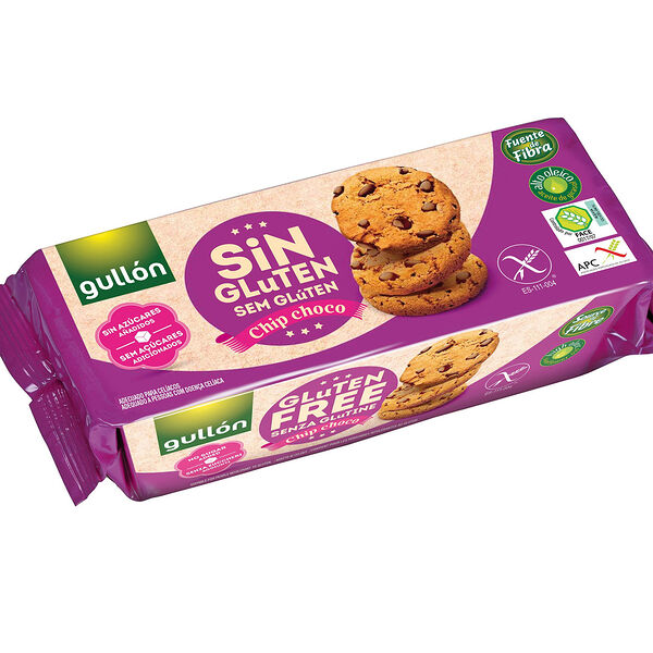 Печенье Gullon Choco Chip без глютена, 130 г