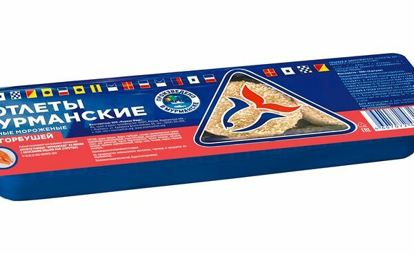 Котлеты Мурманфиш Мурманские рыбные замороженные 300г