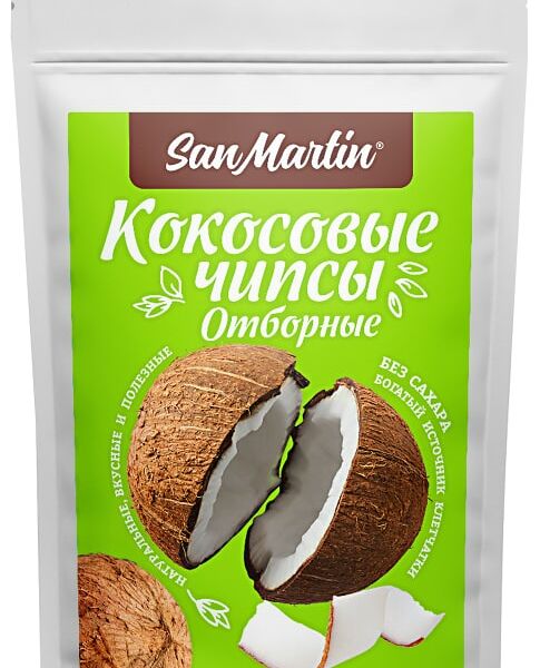 Чипсы San Martin Кокосовые отборные 40г