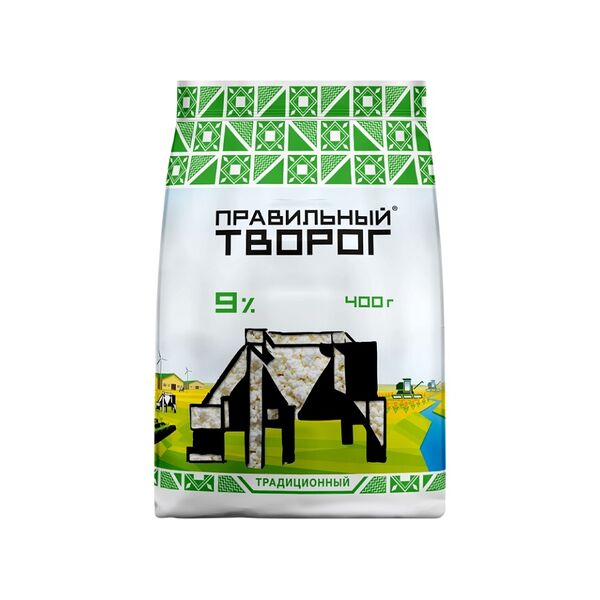 Творог АИСФеР Правильный рассыпчатый 9%