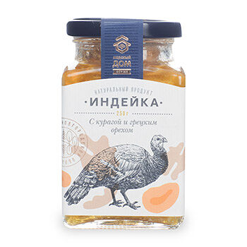 Индейка с курагой и грецким орехом Медовый дом