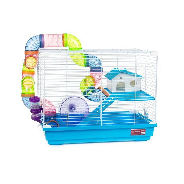 Клетка Petmax Gracia для мелких грызунов с аксессуарами 47x30x37 см 