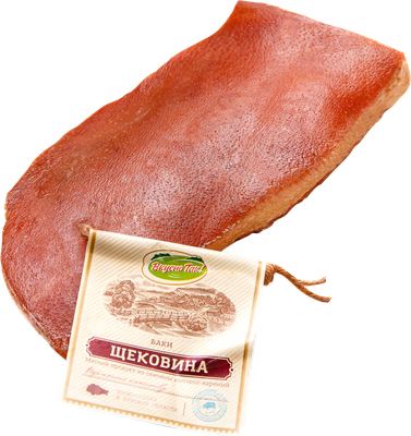 Щековина ВКУСНО ТАК Баки из свинины к/в в/у вес до 400г
