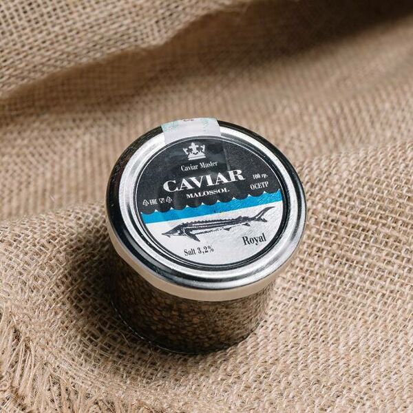 Черная Икра  Осетра ( стекло банка )