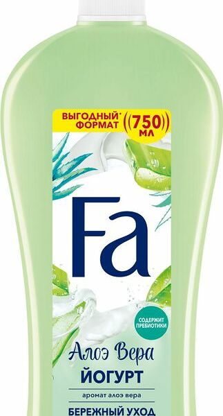 Гель для душа Fa Yoghurt Алое Вера 750мл