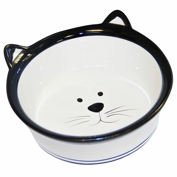 Миска для кошек MAJOR Kitty керамика средняя 14х5см
