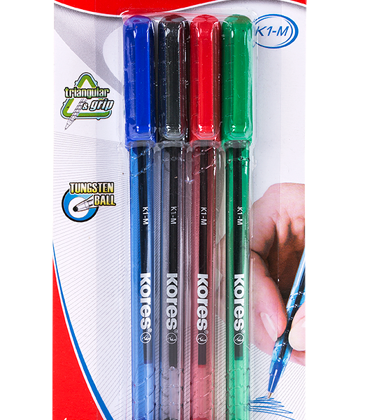 Набор ручек шариковых 4шт 