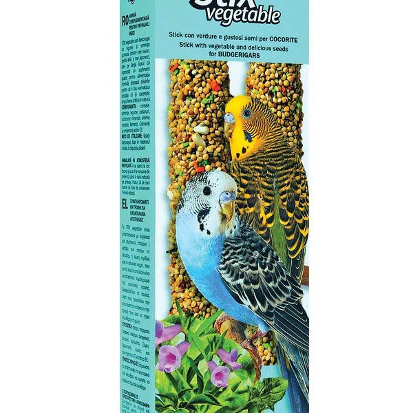 PADOVAN 80гр Палочки овощные для волнистых попугаев STIX VEGETABLE