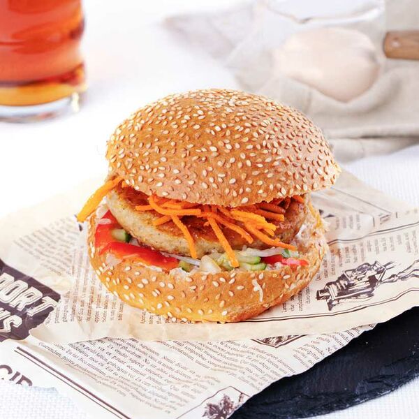 ПалычБургер с курицей и острой морковью 140 г