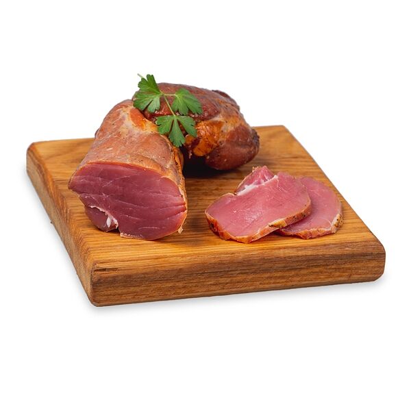 Вырезка свиная Мясо. Соль. Специи сырокопченая