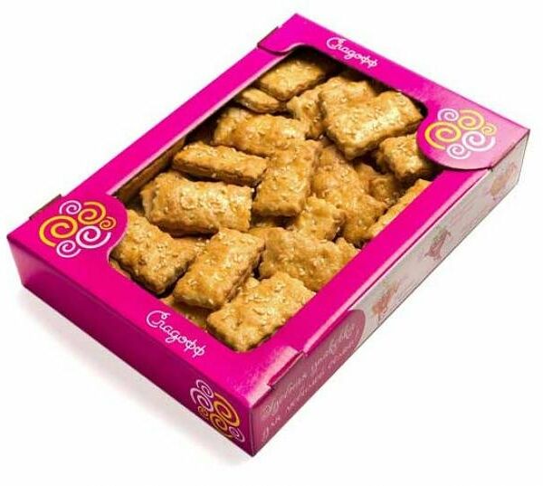 Печенье - бон сезам с ядрами подсолнечника ТМ Сладофф