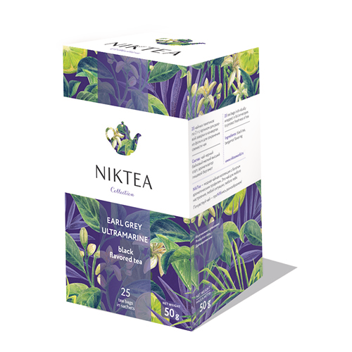 Чай черный байховый Эрл Грей Ультрамарин Niktea