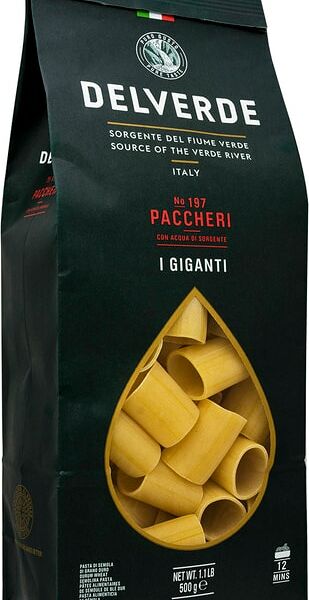 Макароны Delverde Paccheri №197 500г