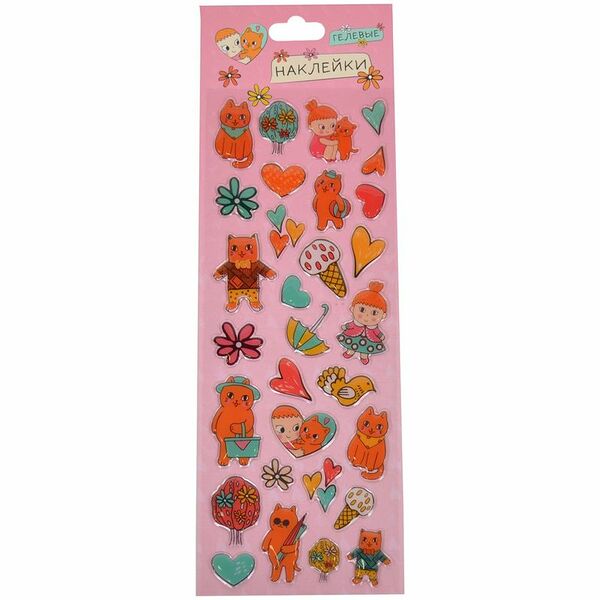 Наклейки Crystal Stickers гелевые ПЕ-1010026