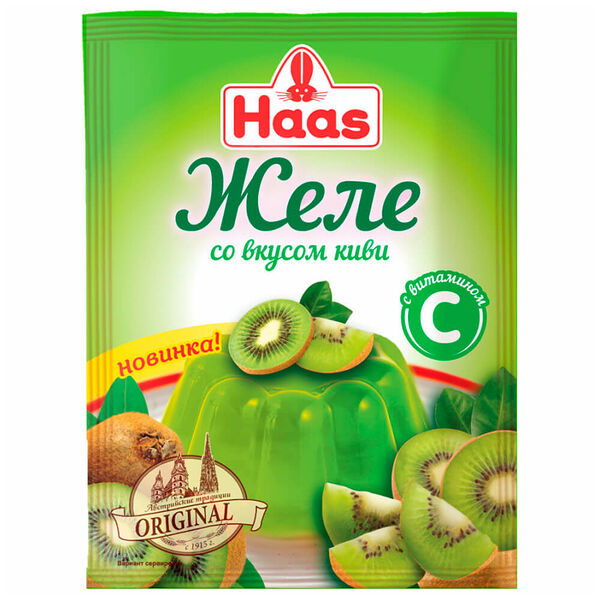 Желе хаас 50 г киви