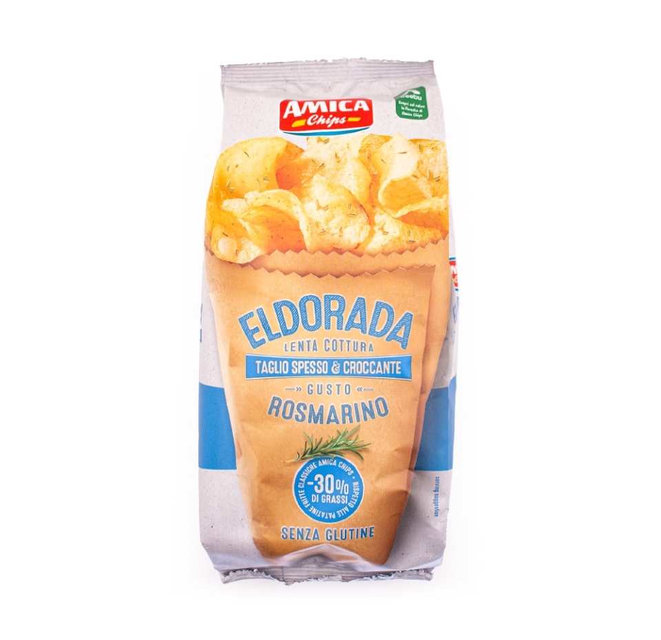 

Чипсы картофельные Amica Chips с розмарином и низким содержанием жира 130 г