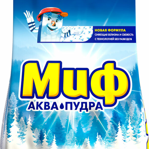 Стиральный порошок Миф автомат Морозная свежесть 6кг