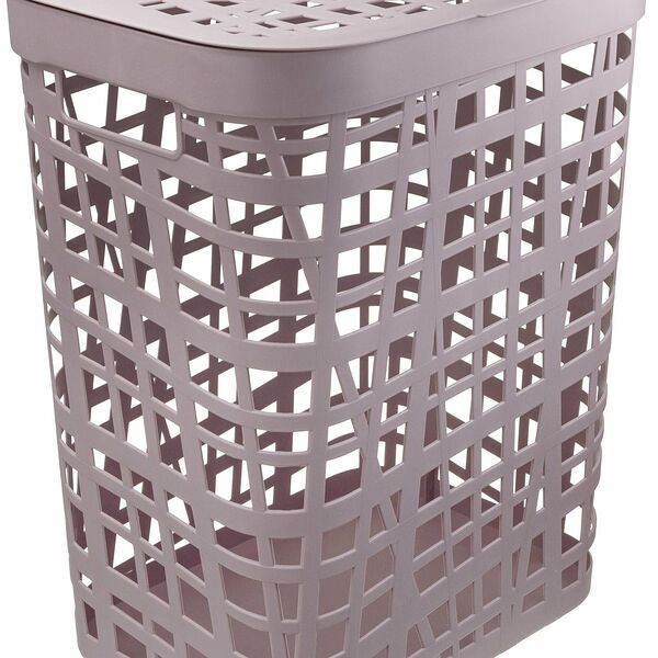 Корзина IDEA полипропилен лавандовый 520x440x360 мм 55л