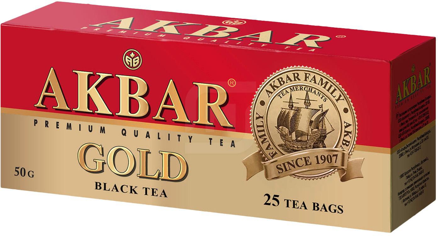 

Чай черный Akbar Gold 25 пак