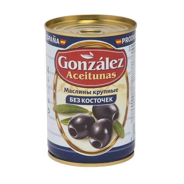 Маслины Gonzalez Aceitunas крупные без косточек
