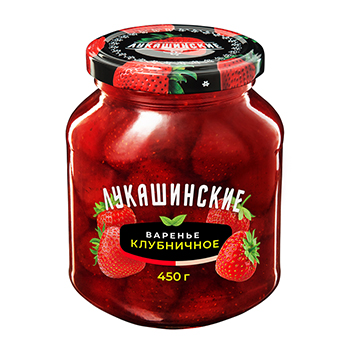 

Варенье Лукашинские из клубники 450 г