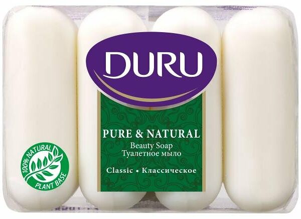 Мыло туалетное Duru Hydro Pure & Natural классическое