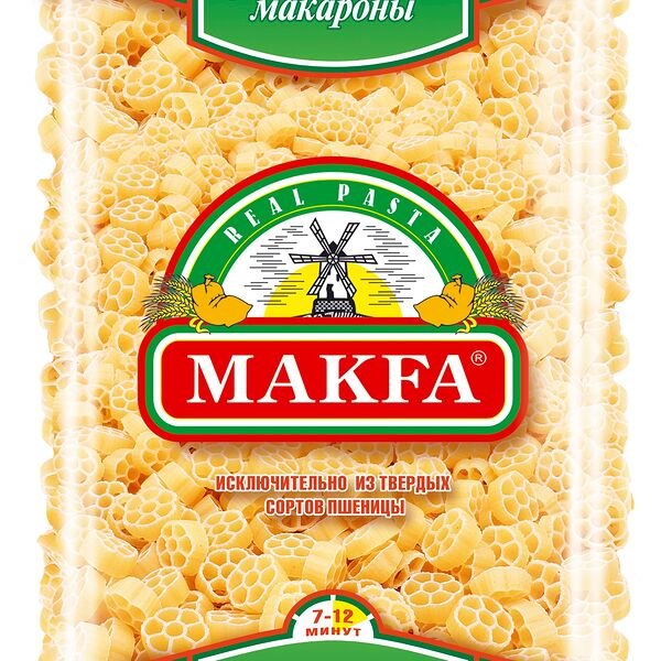Макаронные изделия Макфа Цветочки гр А 450г