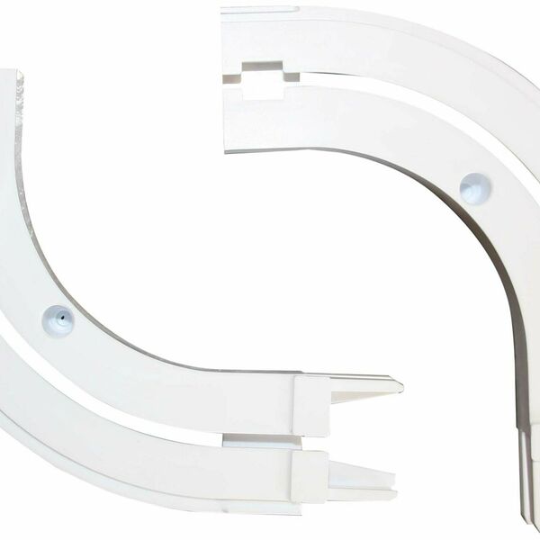 Закругления для карниза 1 ряд LEGRAND белые 2 шт