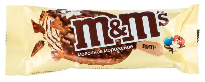 

Мороженое молочное Vanilla M&M's 61 г