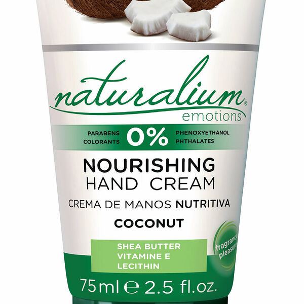 NATURALIUM EMOTIONS Крем для рук «Кокос» питательный, 75 мл