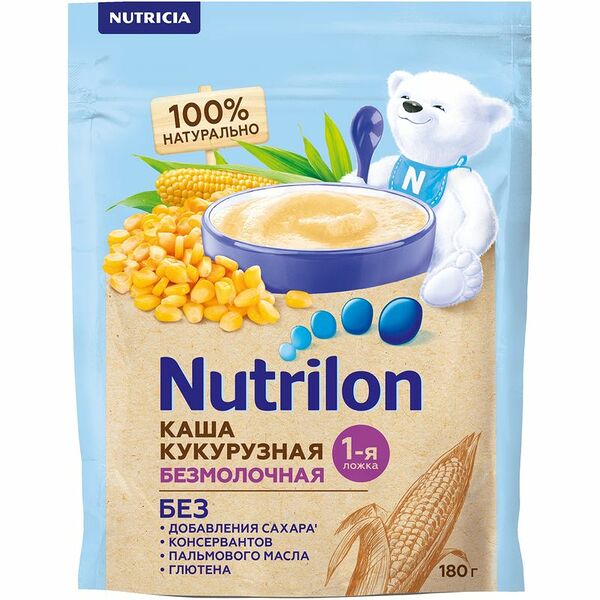 Каша кукурузная безмолочная Nutrilon, с 5 месяцев