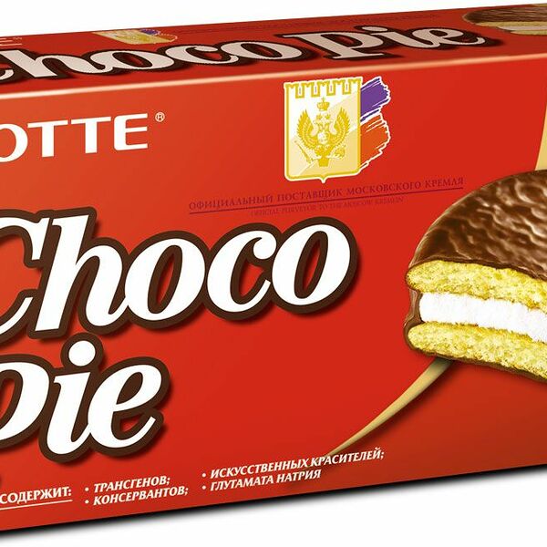 Пирожное Choco Pie Lotte, 6×28 г