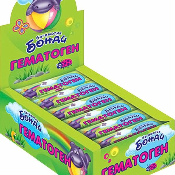 Гематоген Бегемотик Бонди