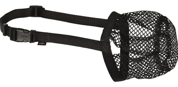 Намордник для собак TRIXIE Защита от отравлений сетка на морду S-M 18-40см 22см