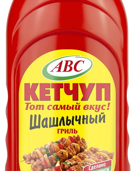 Кетчуп ABC Шашлычный гриль пласт/бут 500г
