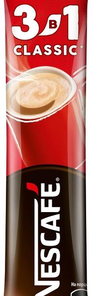 Напиток Кофейный Nescafe Classic 3 в 1, 14.5г